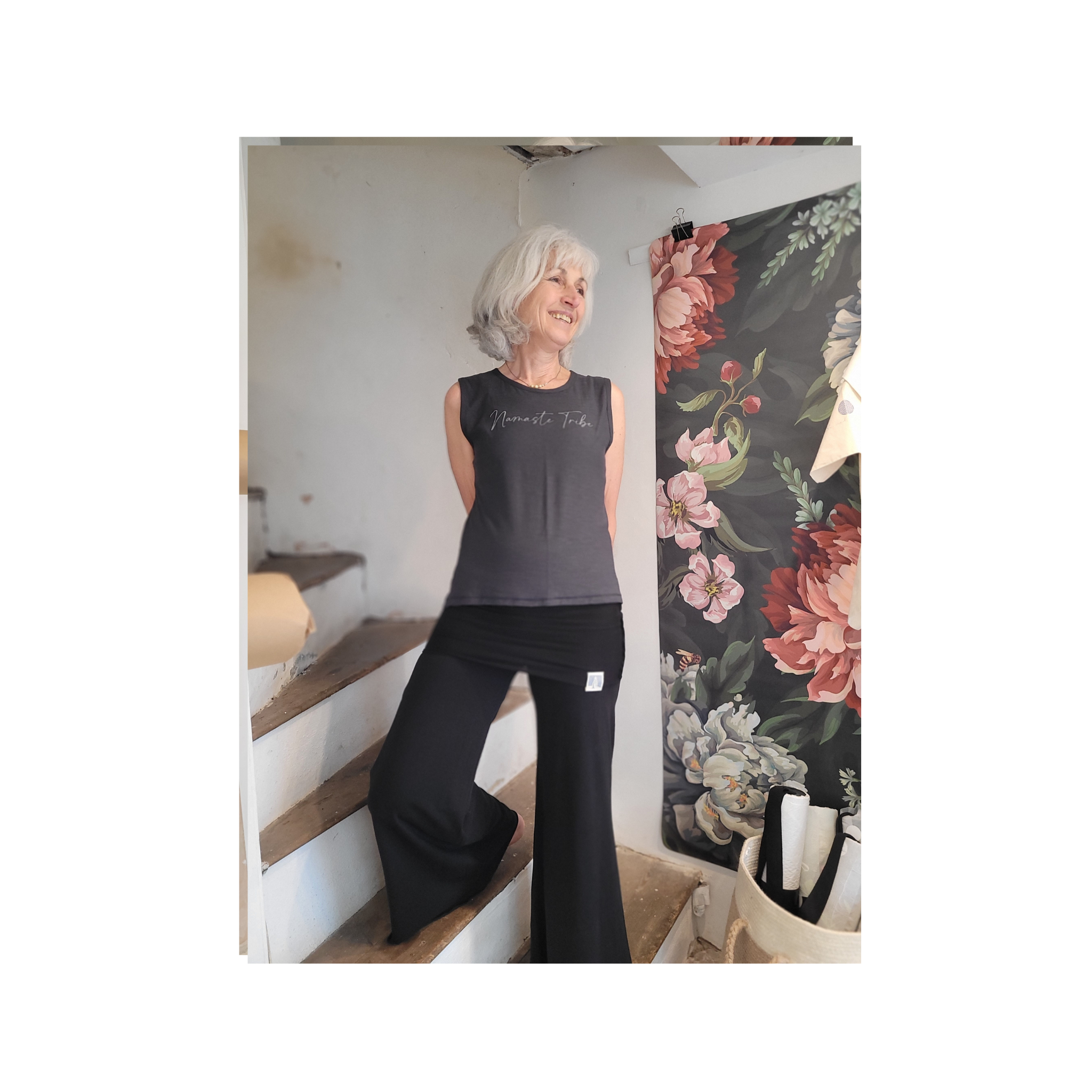Organic Cotton Flared Leggings