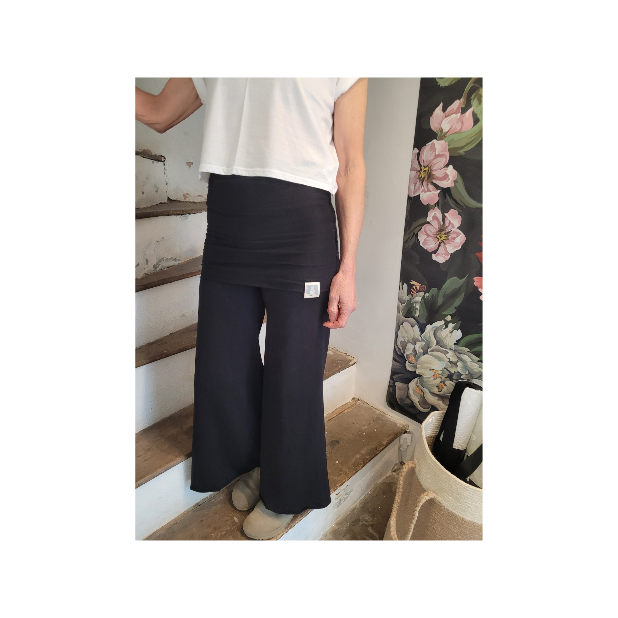 Organic Cotton Flared Leggings