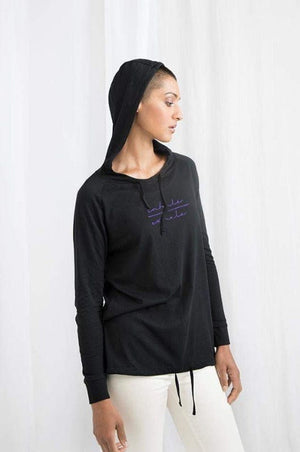 sacred threadSacred Threads yoga wear ethically sourced and produced super soft organic cotton long sleeved hoodie